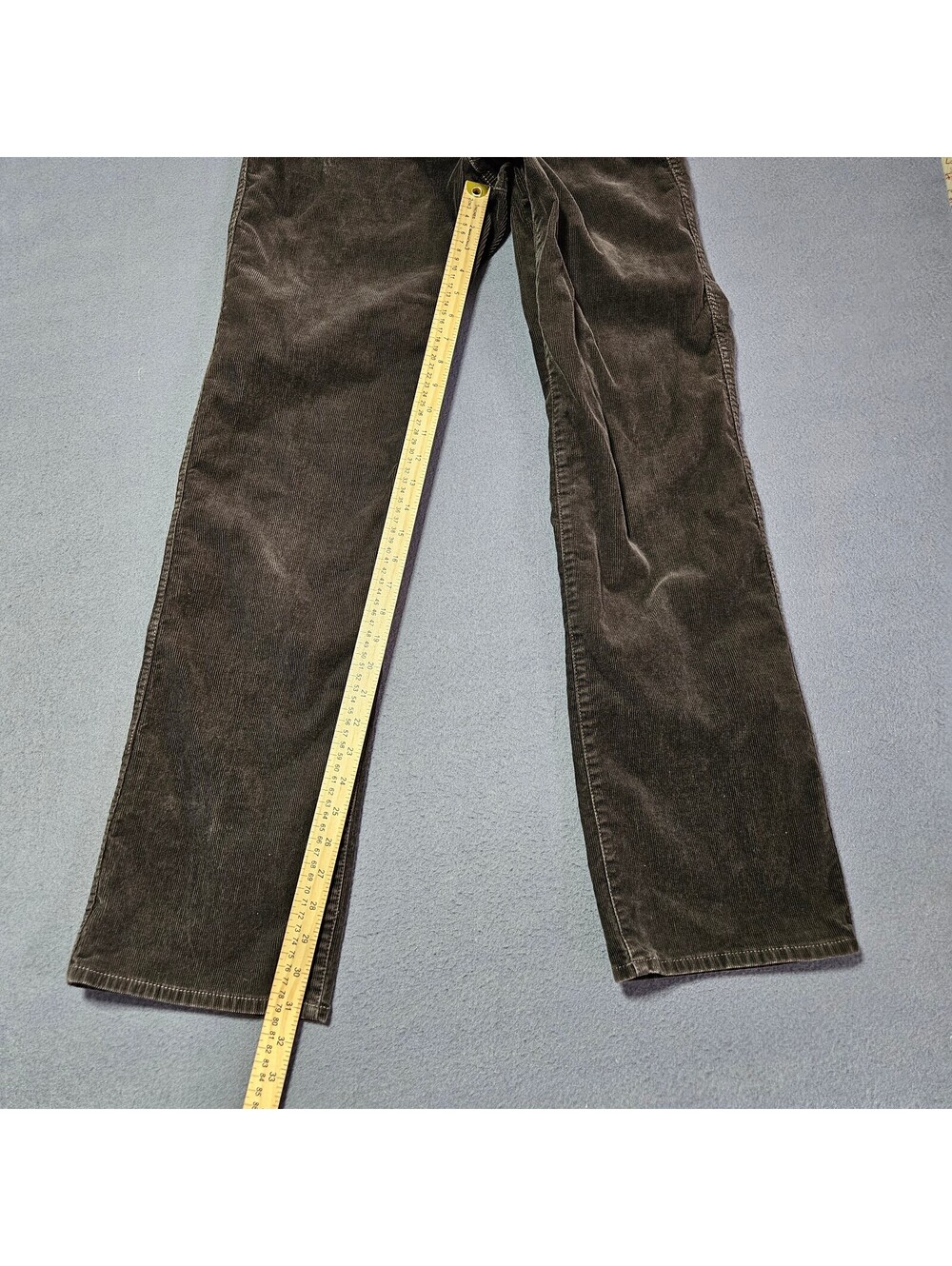 J.Crew Women's Jeans Corduroy Black Size 6 Regular Favorite Fit Straight Leg - Picture 4 of 6